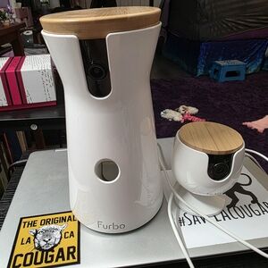 Furbo White Dog Camera with Treat Dispenser